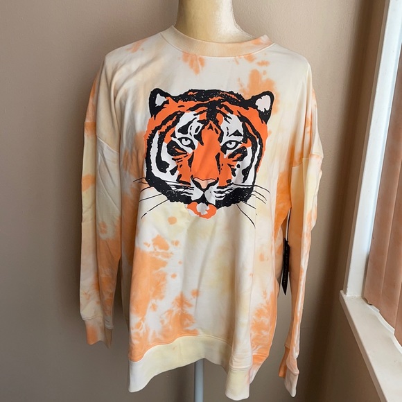 Wildfox La TigreTiger Tie Dye Roadtrip Sweatshirt - Picture 4 of 7